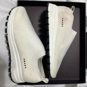 Prada Calzature Donna Knit Sneakers